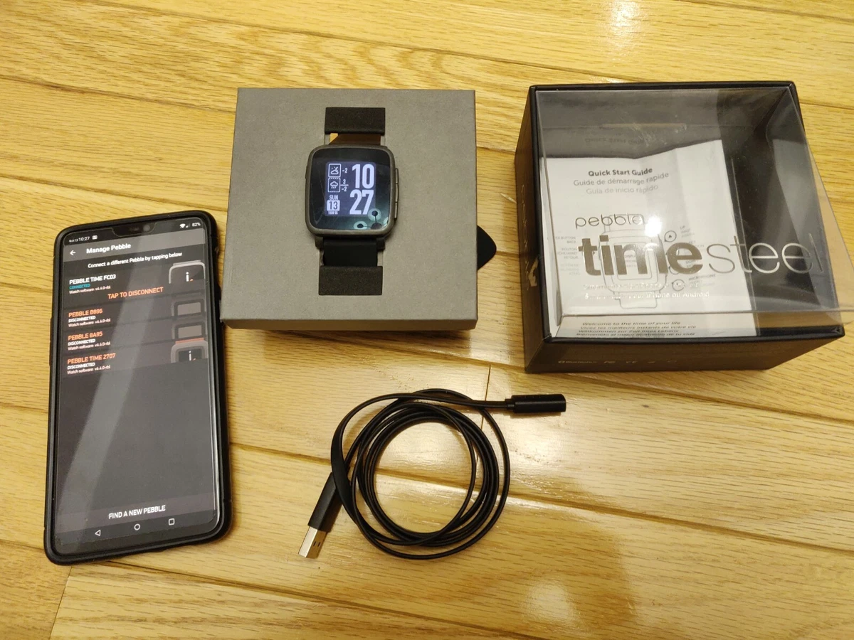 Pebble hotsell time ebay