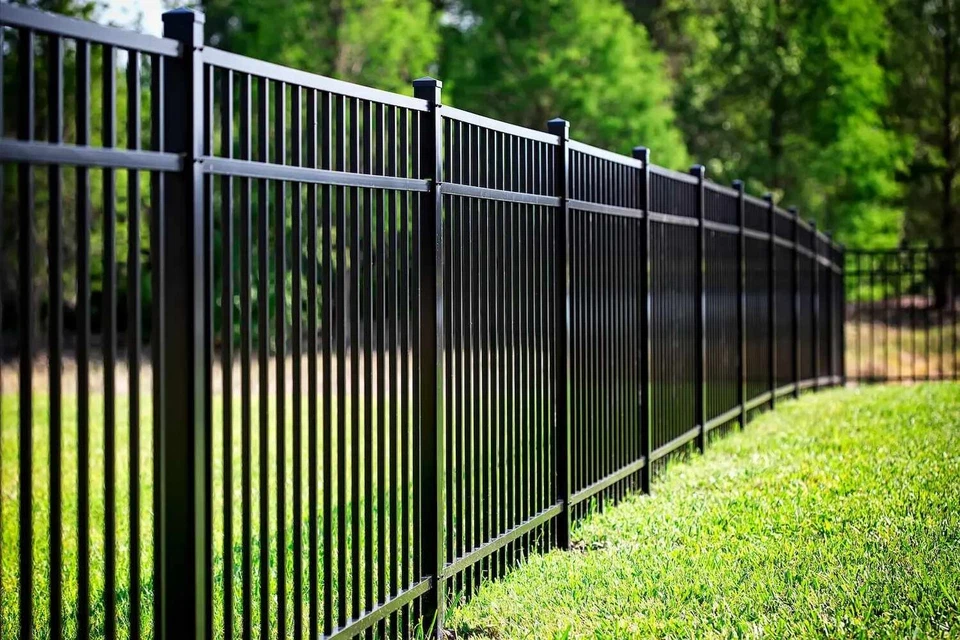 Will Ship-Black Aluminum Fence Panels 48/60", Spear/Smooth Top. Best Pricing.  - Image 3 of 4