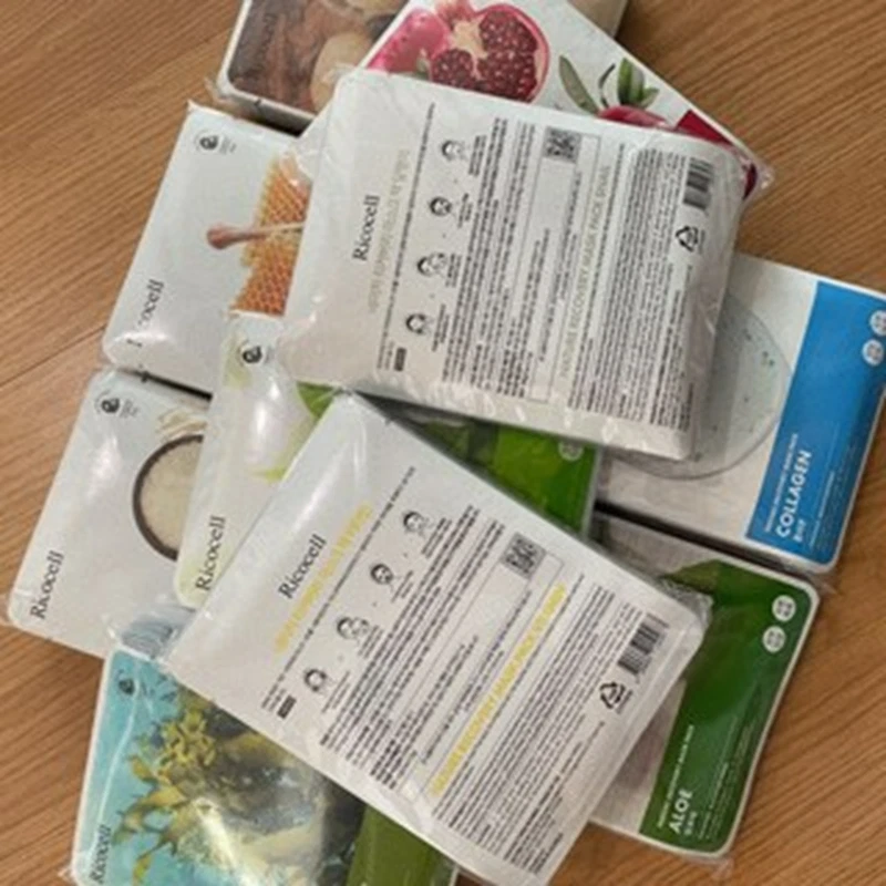 All Skin Type Ricocell Nature Recovery Sheet Mask – 10 Types (10 Sheets Each) - Image 4 of 4