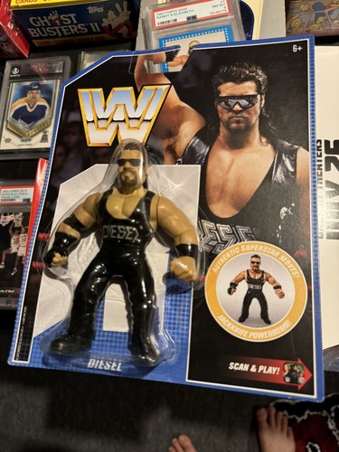 WWE DIESEL MATTEL RETRO SERIES 10 WRESTLING FIGURE...