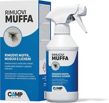 Camp - RIMUOVI MUFFA - Elimina rapidamente muffe, funghi, muschi e alghe- 300ml