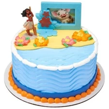 new disney Moana adventures in Oceania birthday Decopac topper for a cake