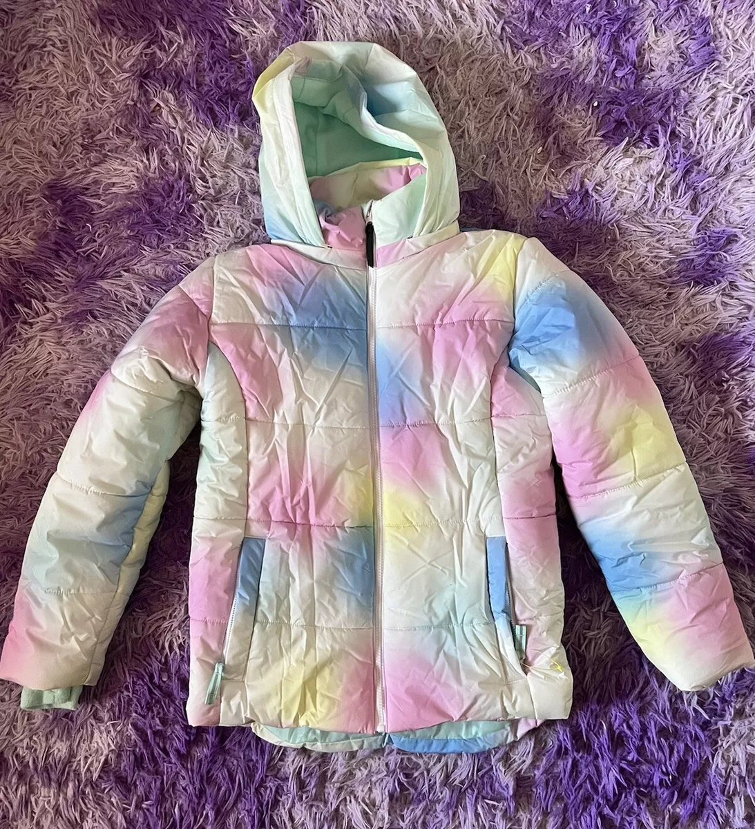 Girls short puffa jacket new arrivals