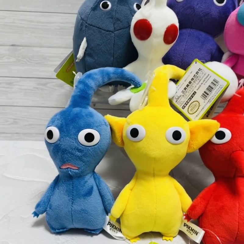 Nintendo Pikmin Plush Toy Stuffed Doll Set of 8 All Star