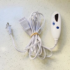 Biddeford TC13B1-T Electric Blanket Digital Heat Controller 4 Prong White OEM