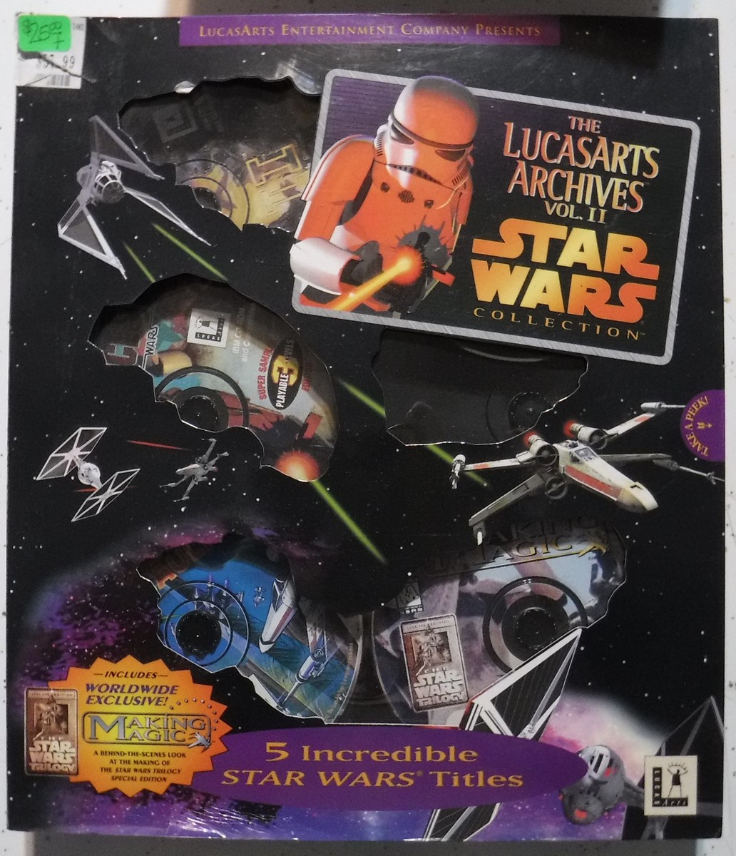The LucasArts Archives Vol II Star Wars Collection | eBay