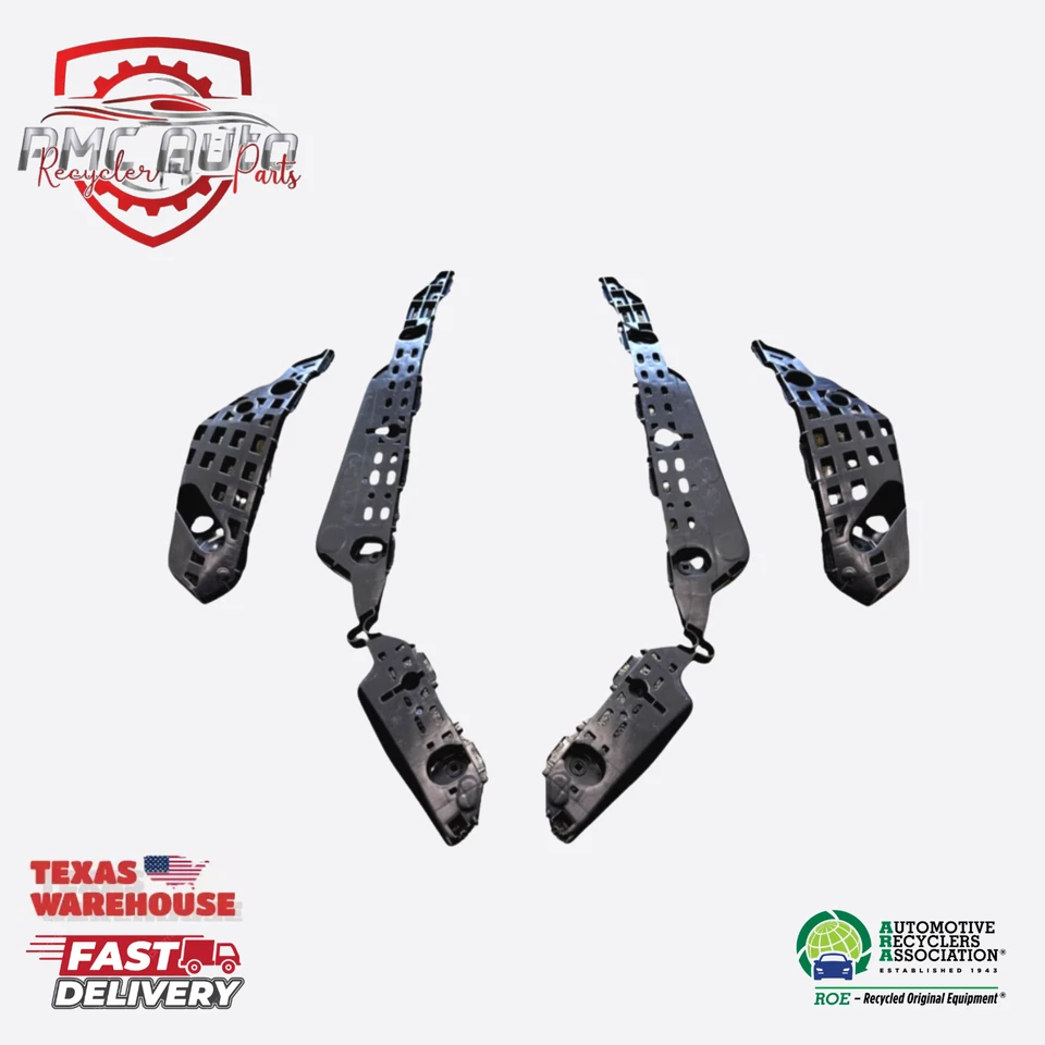 2020-2023 Genuine!! Toyota Highlander Front & Rear L&R Bumper Cover Bracket OEM Foto 3 de 3