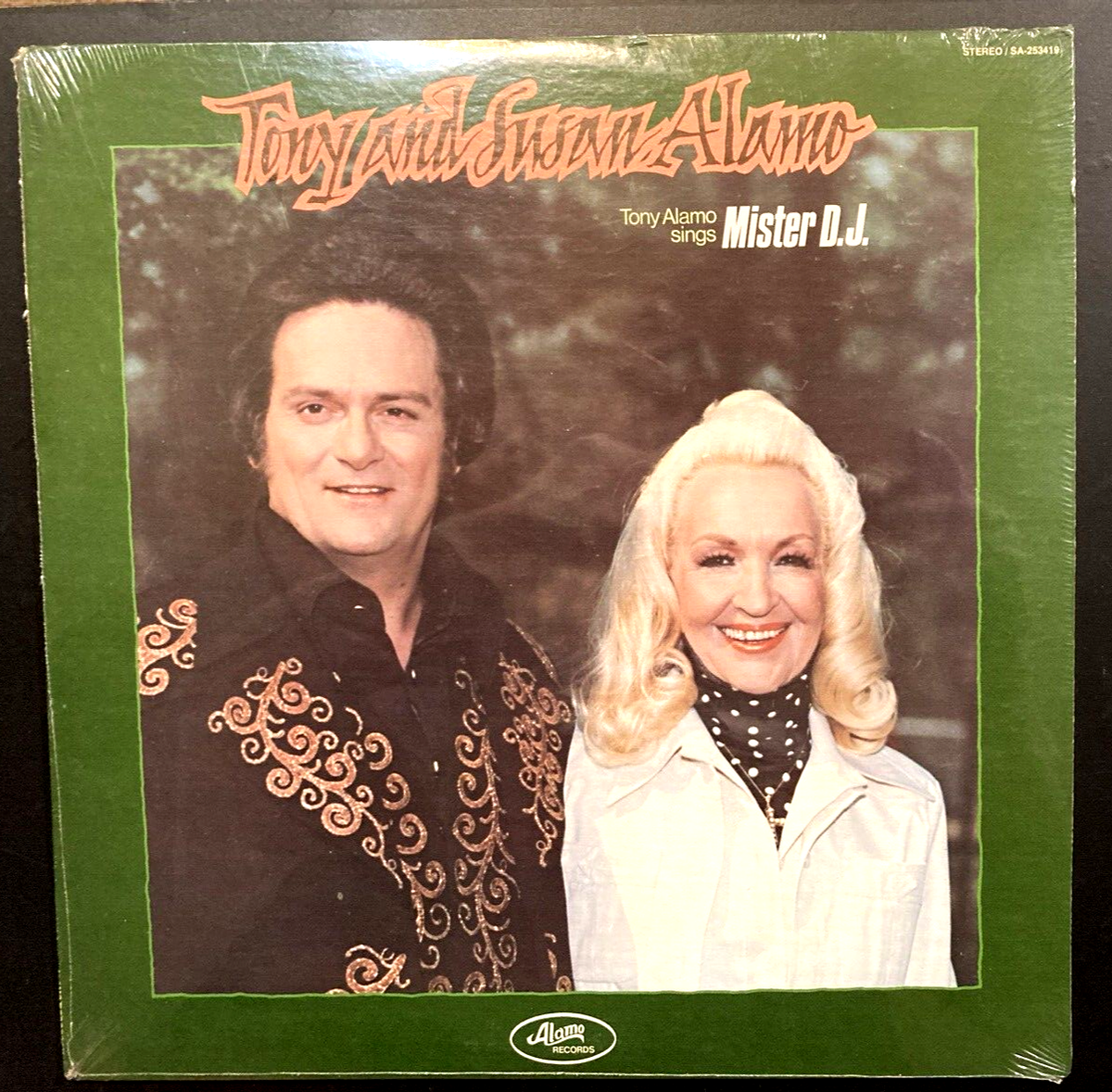 Tony and Susan Alamo Vinyl LP MR DJ SEALED Porter Wagoner ALAMO