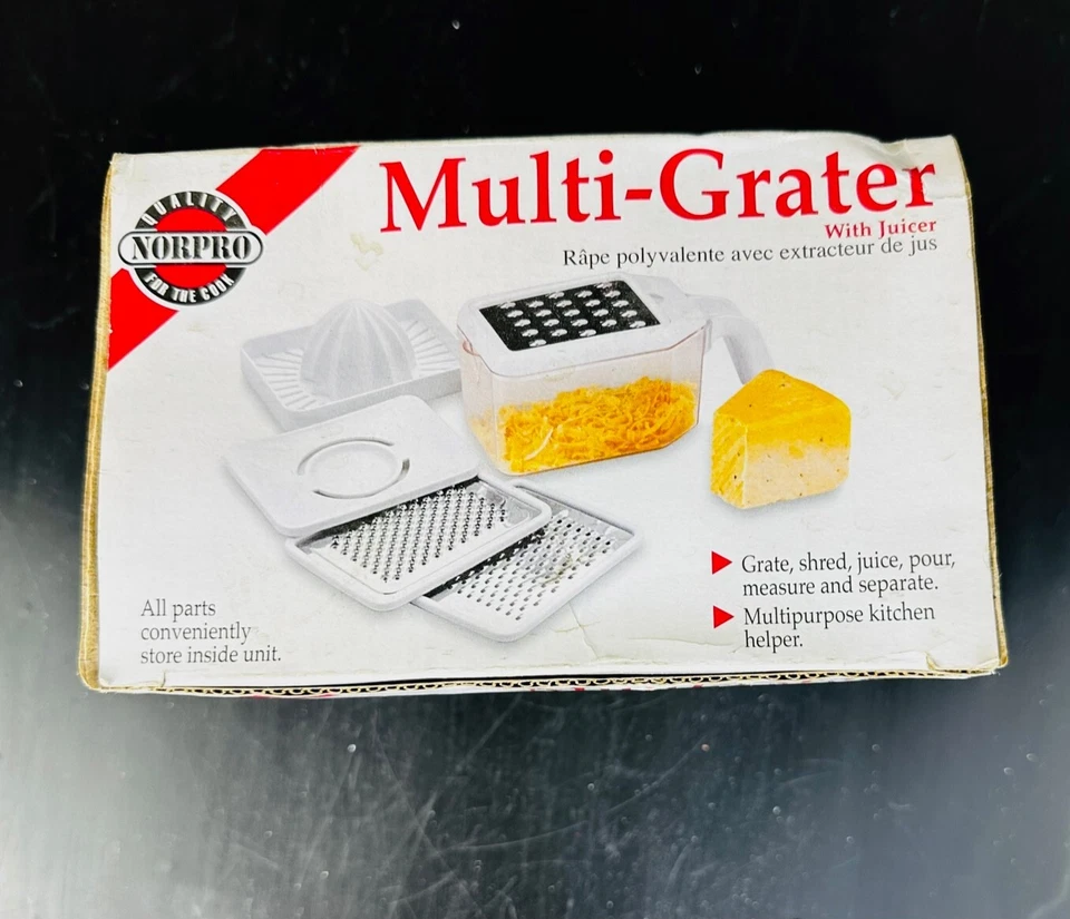 Multi-rallador Norpro con exprimidor y separador de huevos modelo 352 nuevo caja abierta Foto 3 de 4