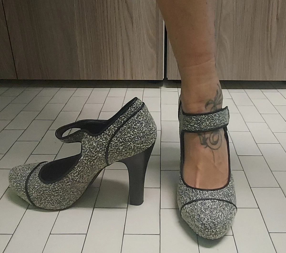 ALESSANDRO PELUSO Décolleté donna blu in pelle DECOLLETE