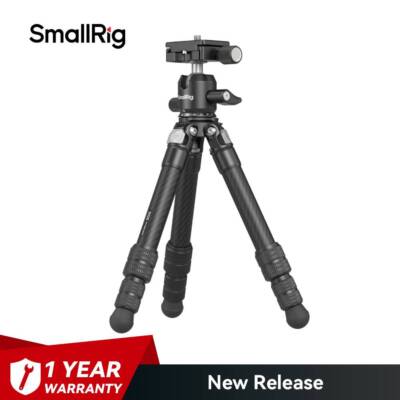 SmallRig Carbon Fiber Desktop Tripod w/ 360° Ball Head Maxload 3kg for Camera