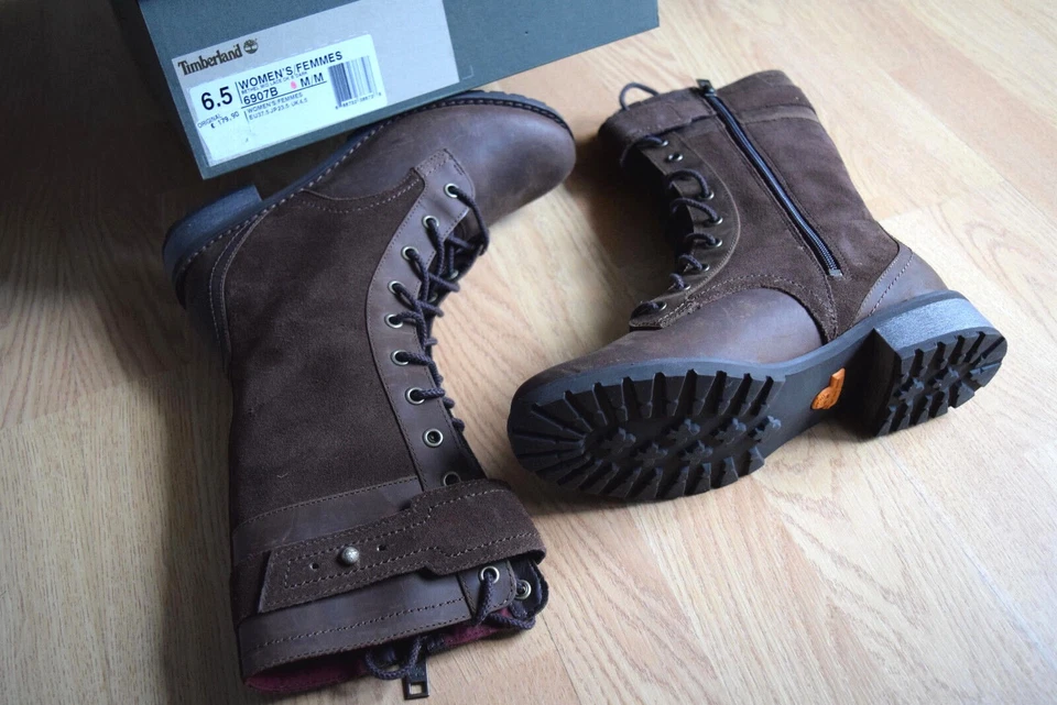 Timberland Wenham mid lace gr 37,5 38 side zip bethel 6907B Stiefel Boots 6-inch