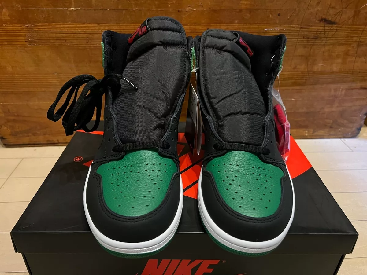 2020 Nike Air Jordan 1 Retro High OG Pine Green Black White