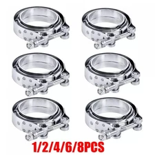 3 Inch V-Band Clamp Stainless Steel Quick Release Flange Kit - SS 304 V band