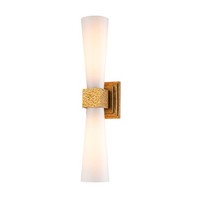 Badezimmerleuchte Metall Glas LED G9 IP44 66 Cm Hoch Up Down Wand Lampe Bad