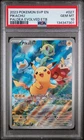 PSA 10 GEM MINT Pikachu Paldea Evolved ETB 027 SVP 2023 Black Star Promo Card