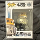 Funko Star Wars Pop! Vinyl C1-10P (Chopper) #654 Ahsoka With Protector