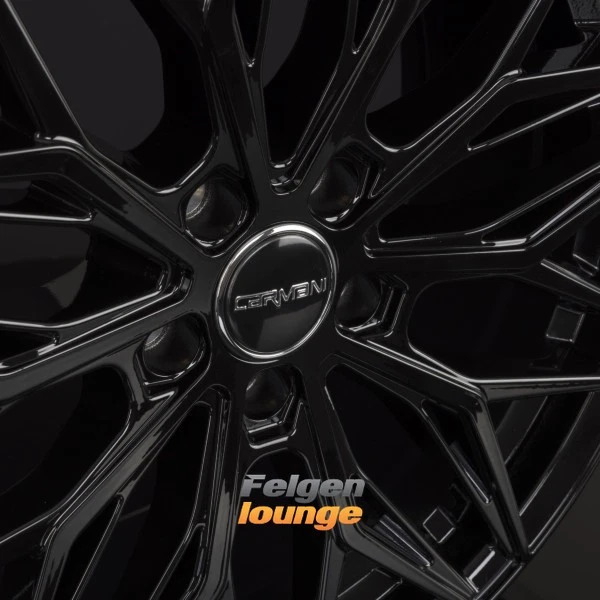 4x CARMANI CA 26 MAX Black (B) 7x17 ET42 5x112 Alufelgen 17 Zoll - Bild 3 von 4