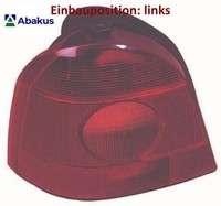 Abakus 551-1919L-LD-AE Heckleuchte Links RüCklicht Hecklicht RüCkleuchte