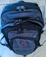 Swiss Gear Airflow Backback With Padding Holds 15 Inch Laptop And Tablet Black