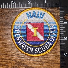 NAUI Level 1 Open Water Scuba Diver National Association Instructor Patch