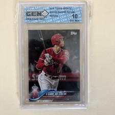 Shohei Ohtani RC 2018 Topps Update #US-189 Angels Rookie GEM MINT 10