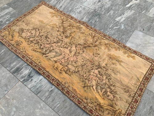 3x5 ft Vintage Romantic French Tapestry Traditional Goblin Medieval Wall Hanging - Picture 10 of 11