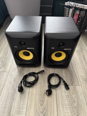 2x Krk Rokit RP 6 G3 Studiomonitore Aktiv Lautsprecher Schwarz TOP NEUW!!!