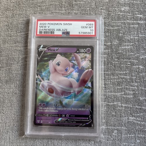 Mew V graded PSA 10 for sale on eBay