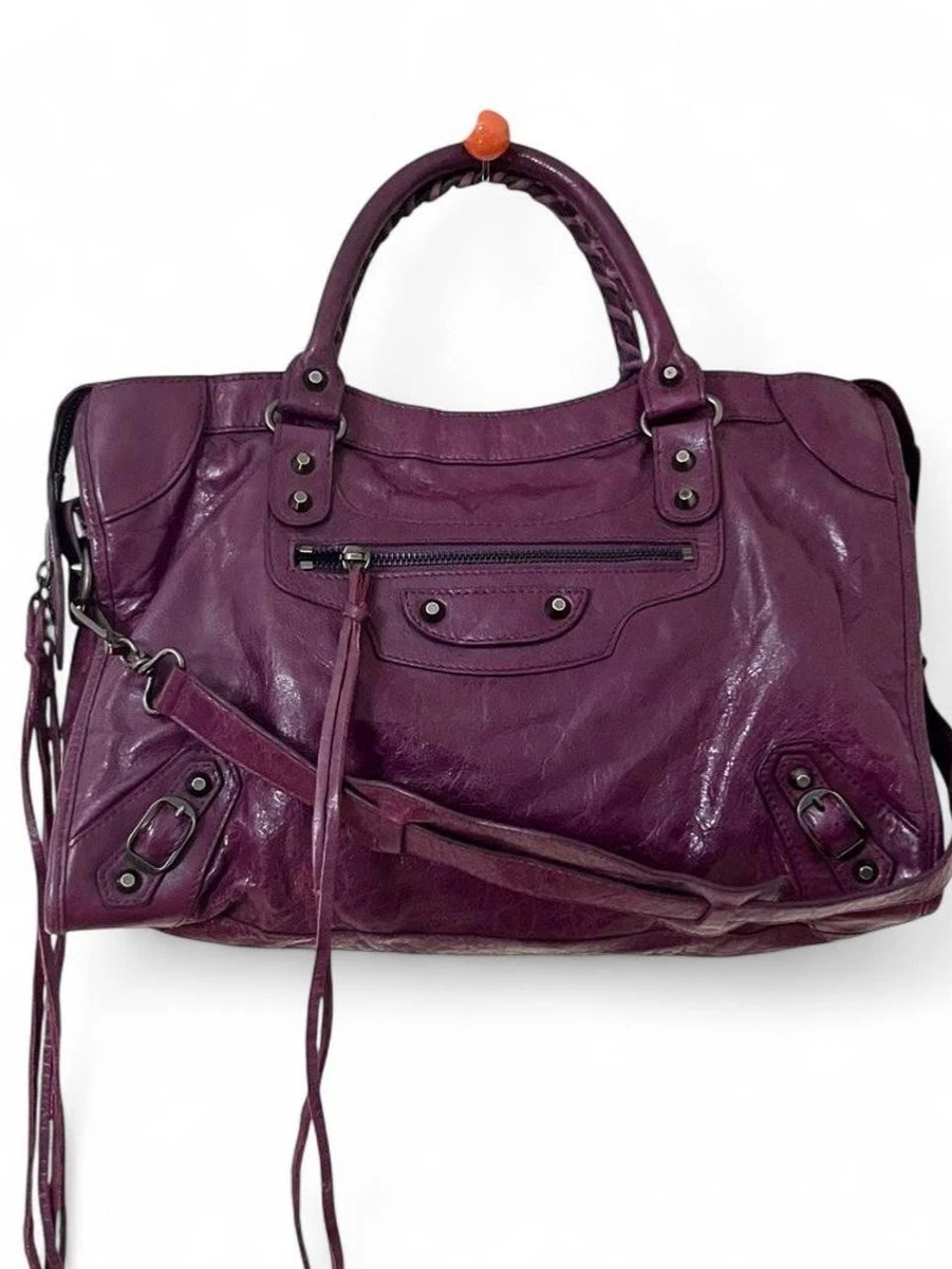Balenciaga City Purple Bags & Handbags for Women for sale | eBay
