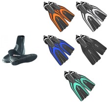 Seac Sub Style Pinne Con Calzari Mares Classic 5Mm 34-47