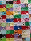Unfinished Handmade Full Size Peanuts Snoopy Multi Color Patchwork Quilt Top — photo 4