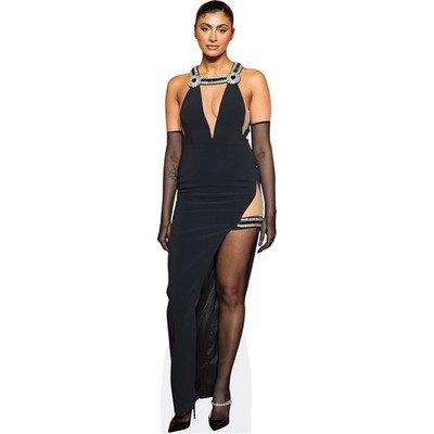 Simran Randhawa (Black Dress) Mini Size Cutout