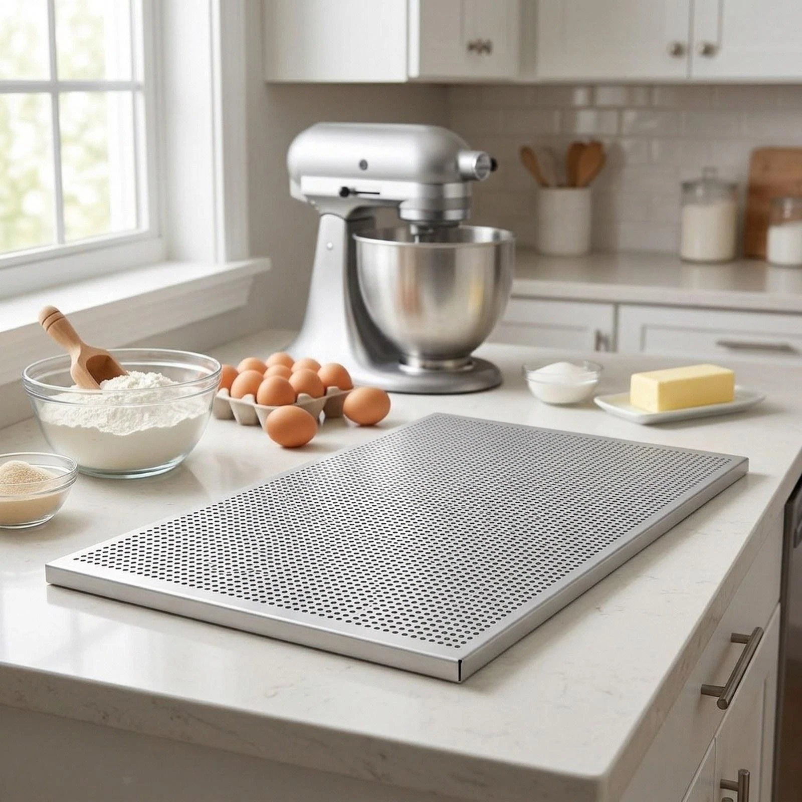 Napoleon Pastry Baking Sheet Baking Sheet Thick Dish Puff Pastry Baking Tray