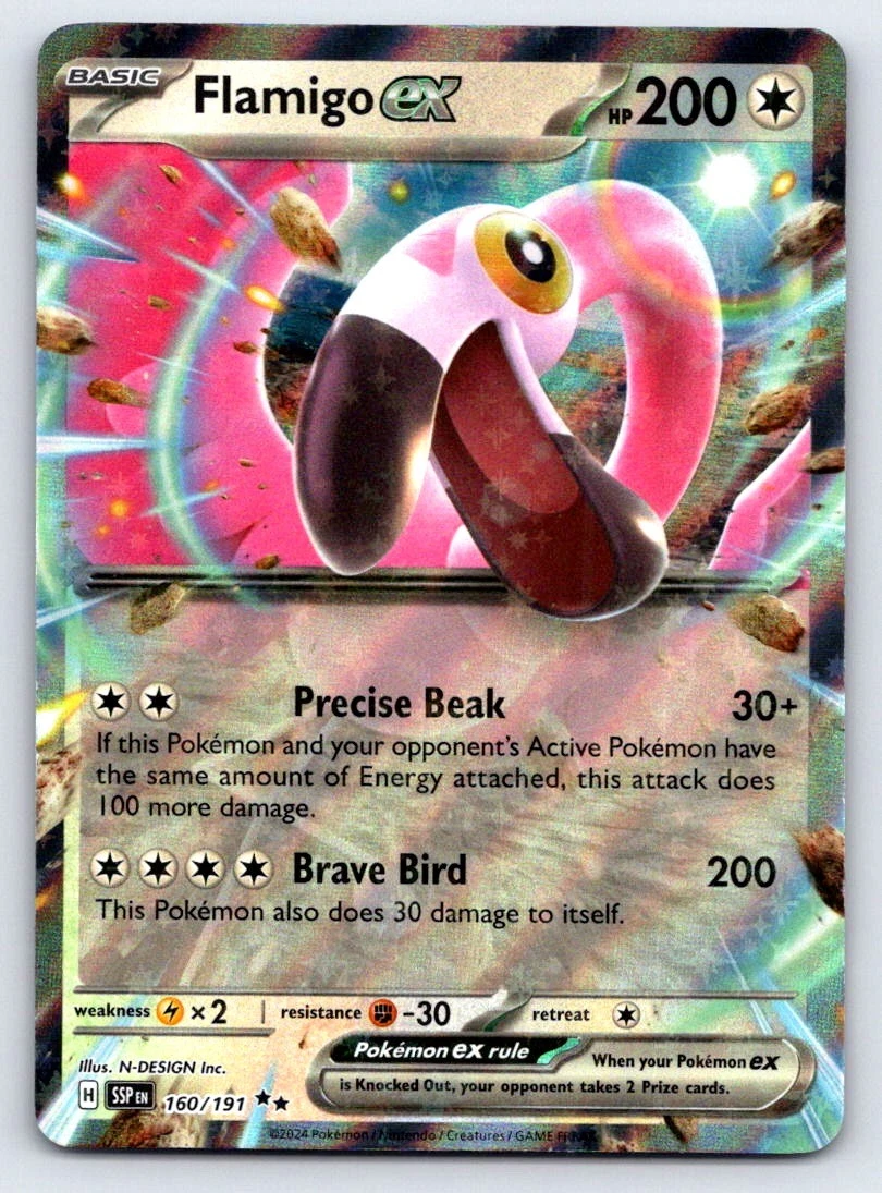 flamigo pokemon card value Flamigo Ex Pokémon TCG Cards for sale