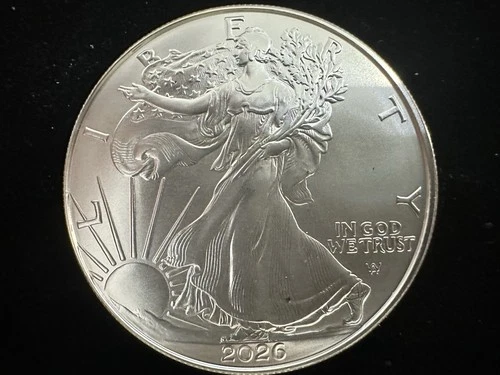 New Listing2026 American Silver Eagle - Brilliant Uncirculated - .999 Fine - Encapsulated