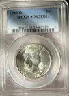 1949-D FBL Franklin Silver Half Dollar PCGS MS63 Priced Below Greysheet