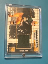 2003 Donruss Elite Throwback Threads Bart Starr  Packers Jersey 155/250