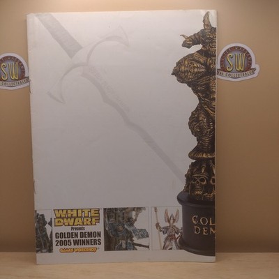 Games Workshop Golden Demon Gewinner 2005 Guide Leaflet Book Warhammer Daemon GW