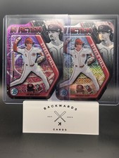 2025 Bowman Draft Steele Hall In Action Mojo Refractor /199 And Base Mojo