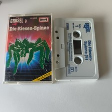 Europa Grusel Hörspiel MC Techno Cover Die Riesen Spinne Folge 9