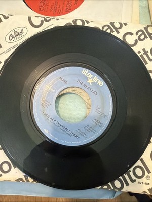 The BEATLES 45 I Want To Hold Your Hand  BLUE Starline label CT 4405