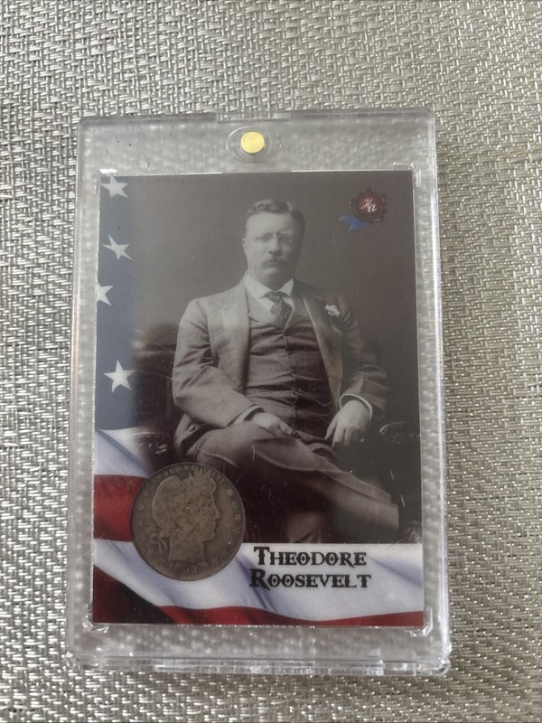 theodore roosevelt 1903 Quarter 05/22 Silver #ed Coin RARE USA LIMITED Historic