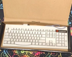 Sega Dreamcast Keyboard SK-1502 w/ Box, As-Is, NOT TESTED