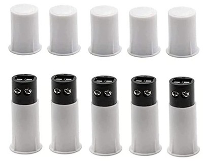 5 Sets MC-33C Normally Closed Recessed Window Door Contact Sensor Alarm Magne...