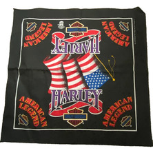 Harley Davidson Motorcycles  American Legend  Black Bandana NWOT