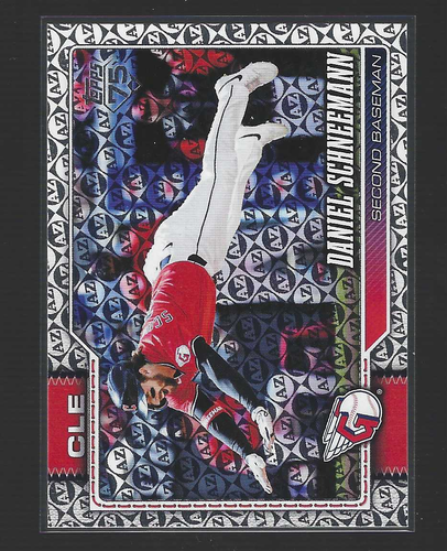 Daniel Schneemann 2026 Topps Serie 1 #59 Spring Training Guardians - Imagen 1 de 3