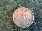 1943-D Walking Liberty Half Dollar (black/purple)