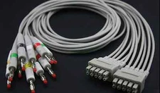 1pcs GE Marquette MAC-1200 EKG Leadwire AHA OEM 38401817