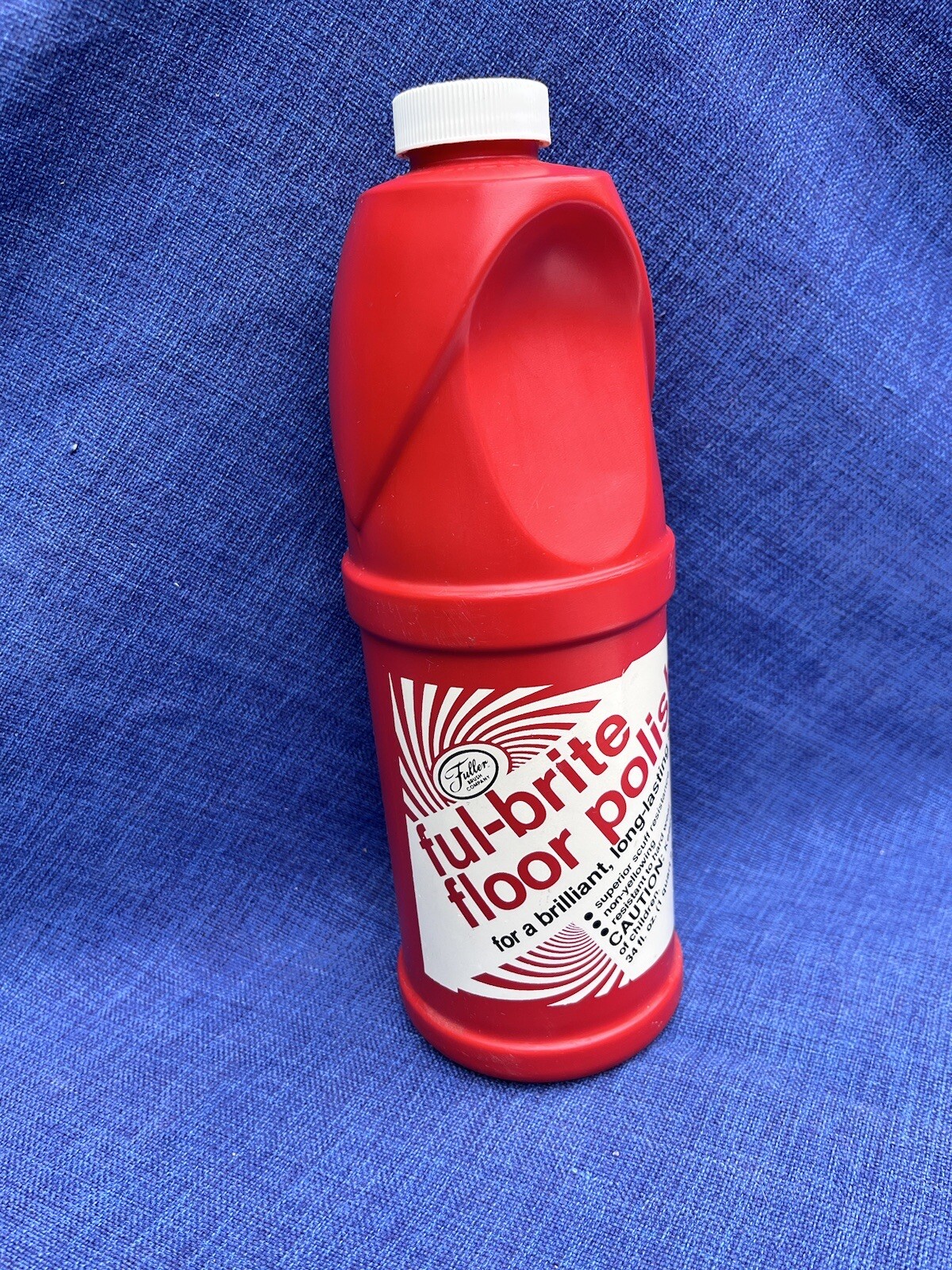 VINTAGE Cleaner FULLER BRUSH CO FULBRITE FLOOR POLISH Full Container